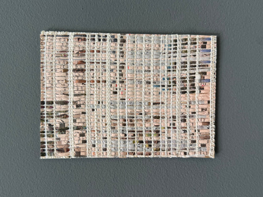 Caprice Birker — Correspondances #2 — original postcard artwork