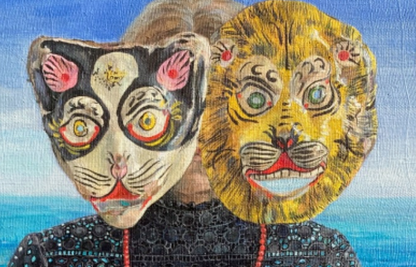 Self Portrait with Masks