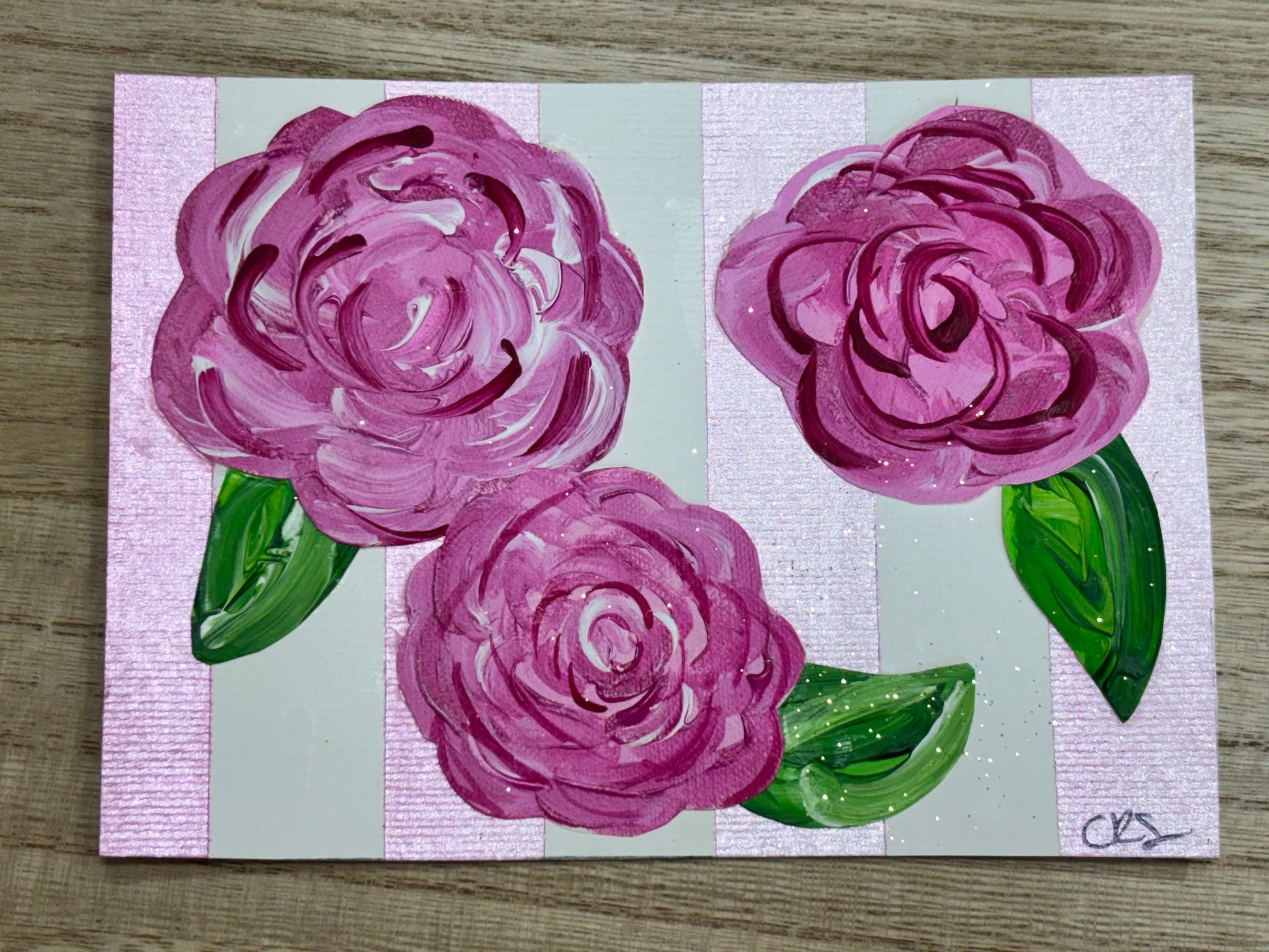 Carolyn Schwenke — Correspondances #3 — original postcard artwork