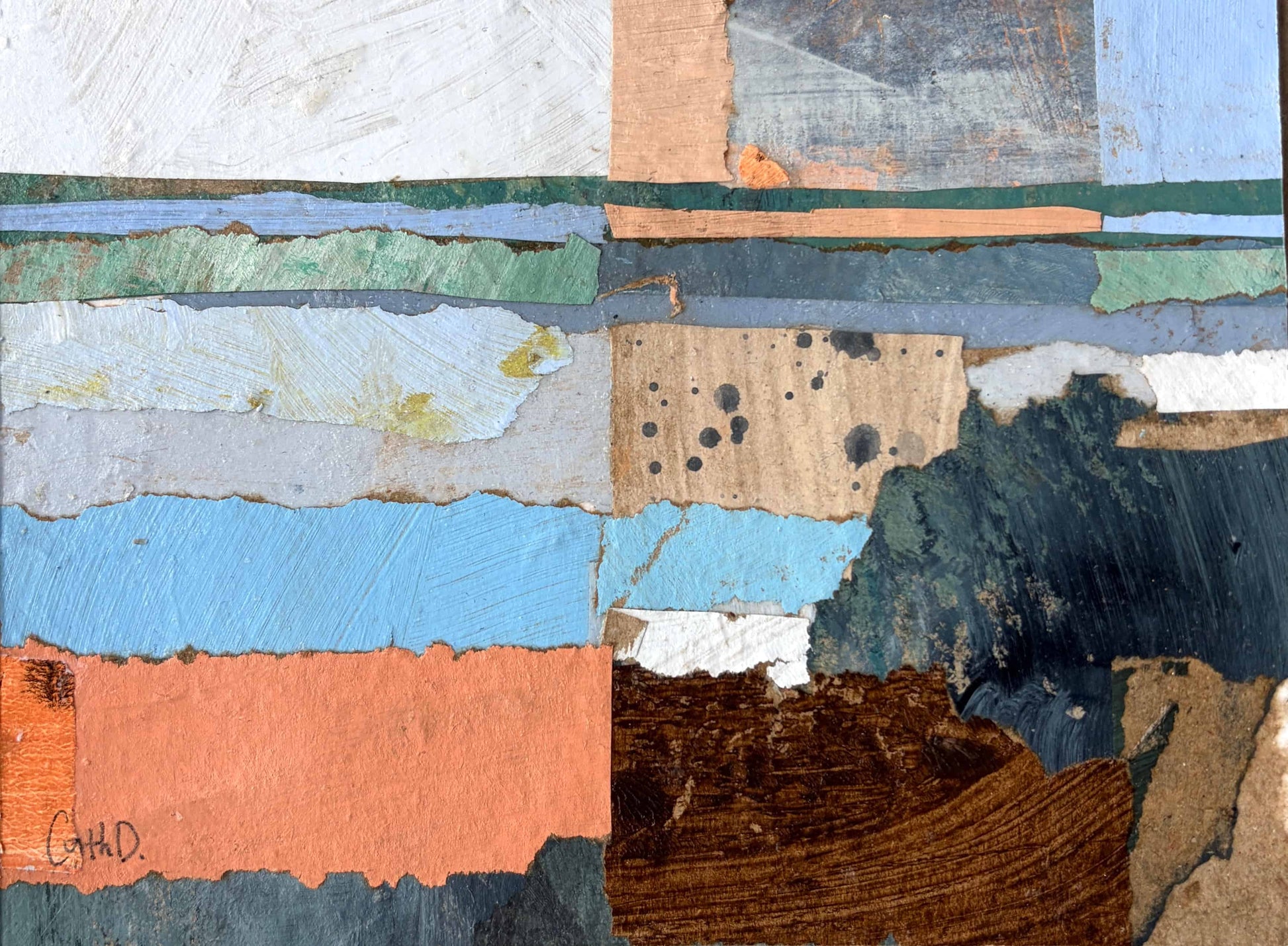 Cath Duncan — Correspondances #2 — original postcard artwork