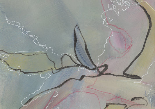 Catherine Gutsche — Correspondances #3 — original postcard artwork