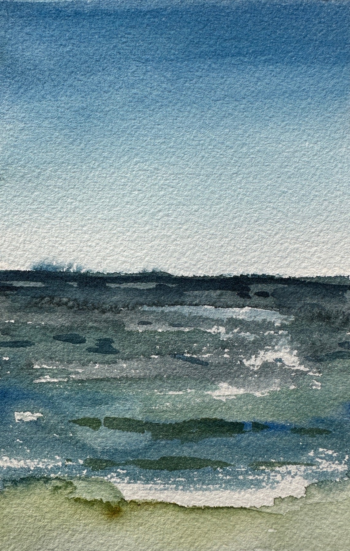 Catherine Jones — Correspondances #1 — original postcard artwork