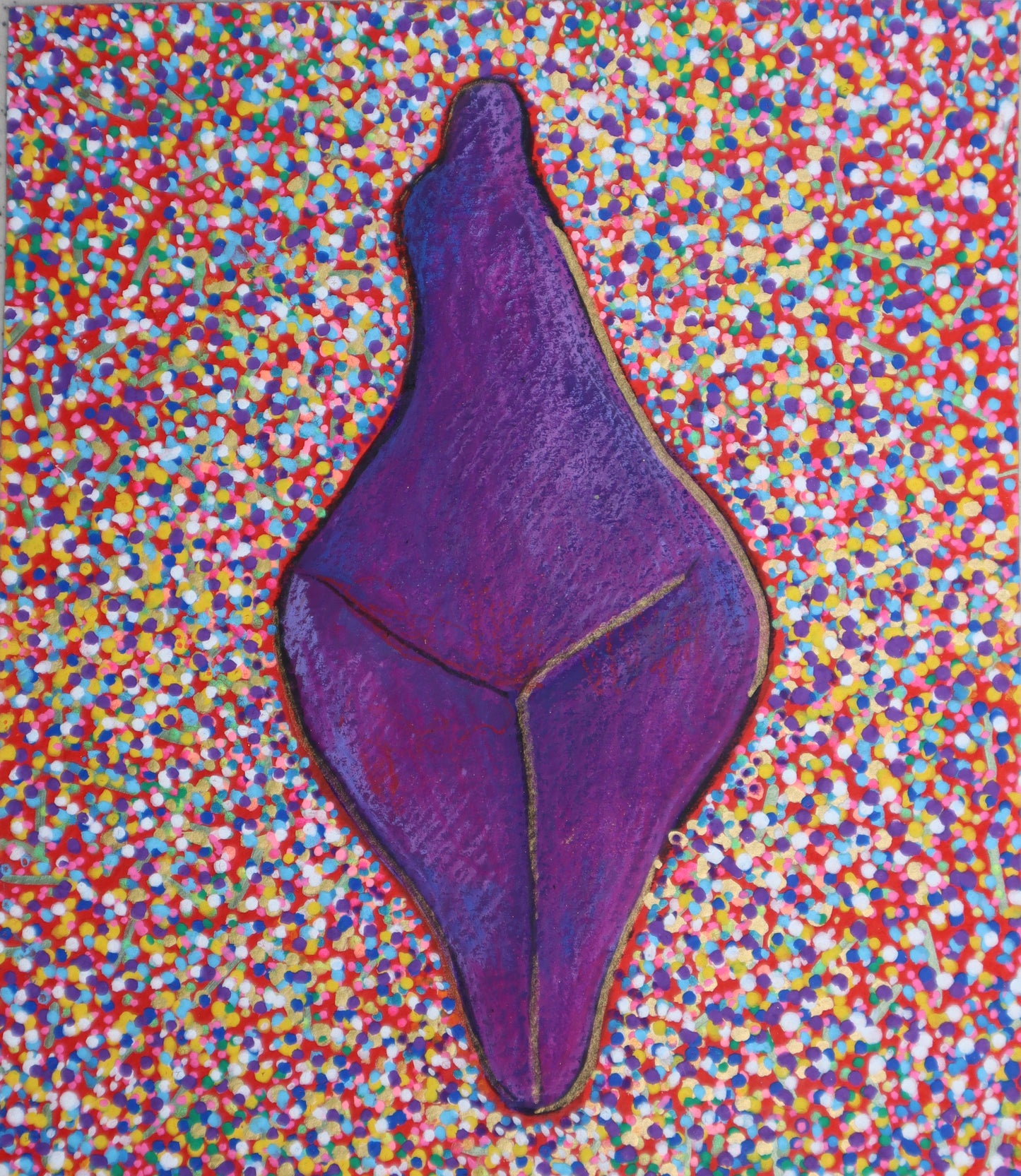 Cathryn huer — Correspondances #1 — original postcard artwork
