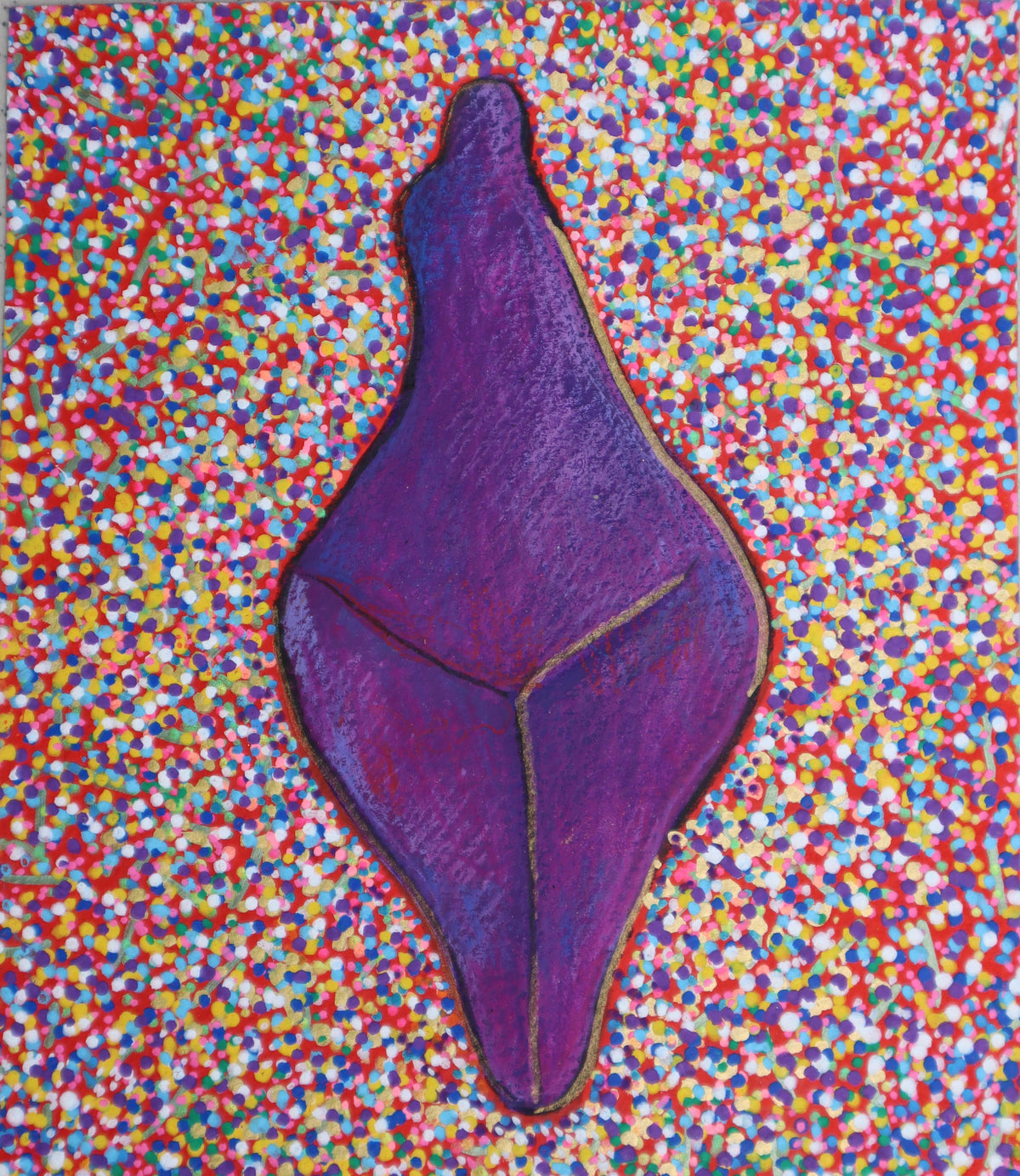 Cathryn huer — Correspondances #1 — original postcard artwork
