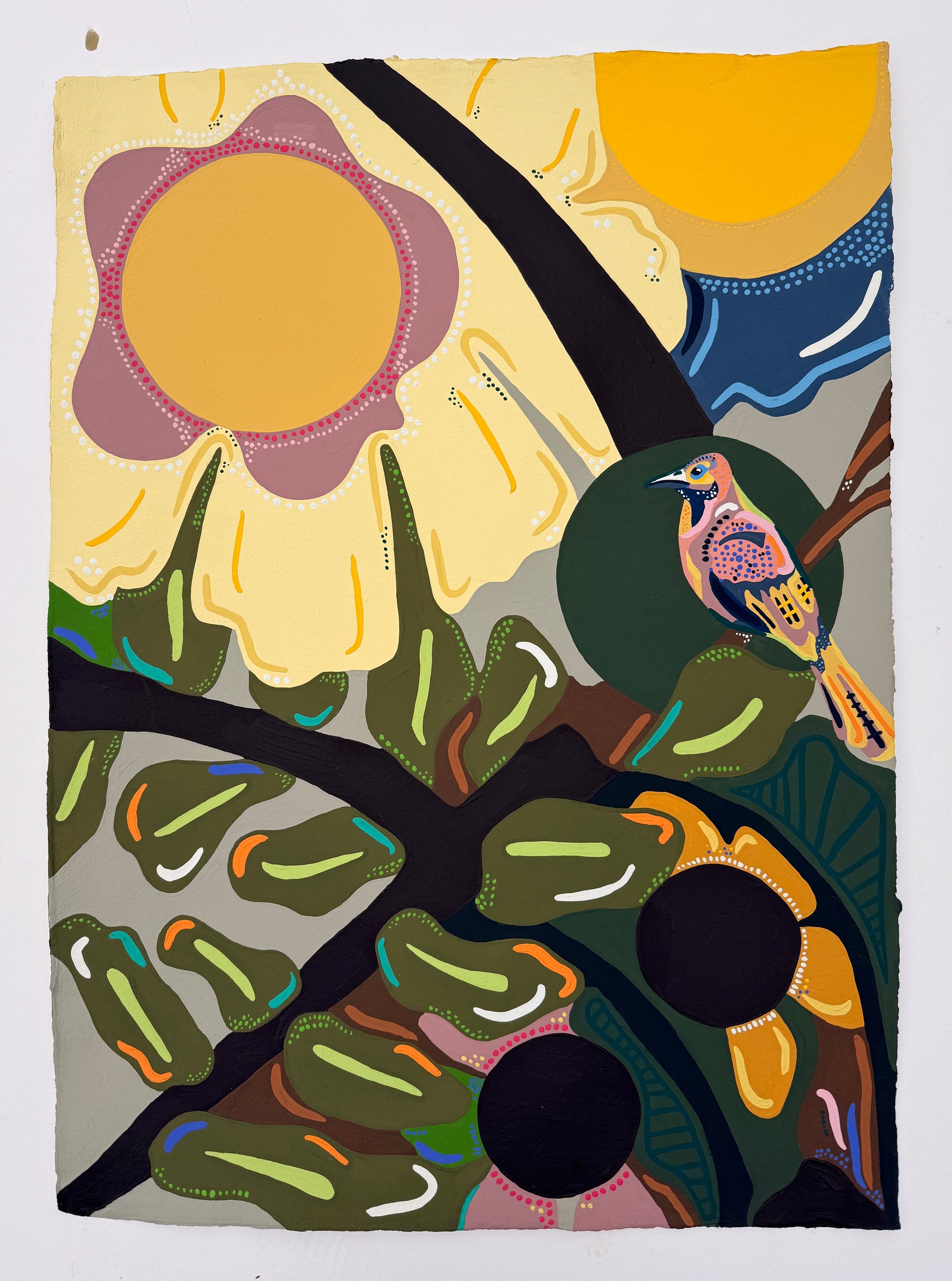 Celia Pickering — Correspondances #3 — original postcard artwork