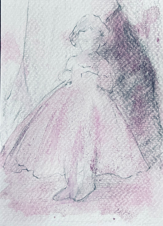 Chris Chernow — Correspondances #3 — original postcard artwork