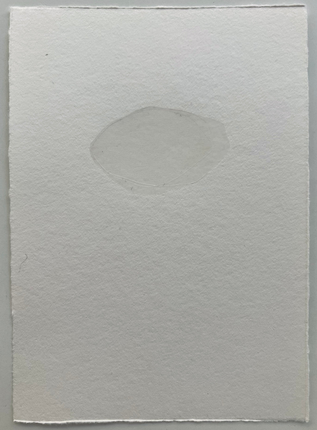 Christina Kirchinger — Correspondances #1 — original postcard artwork