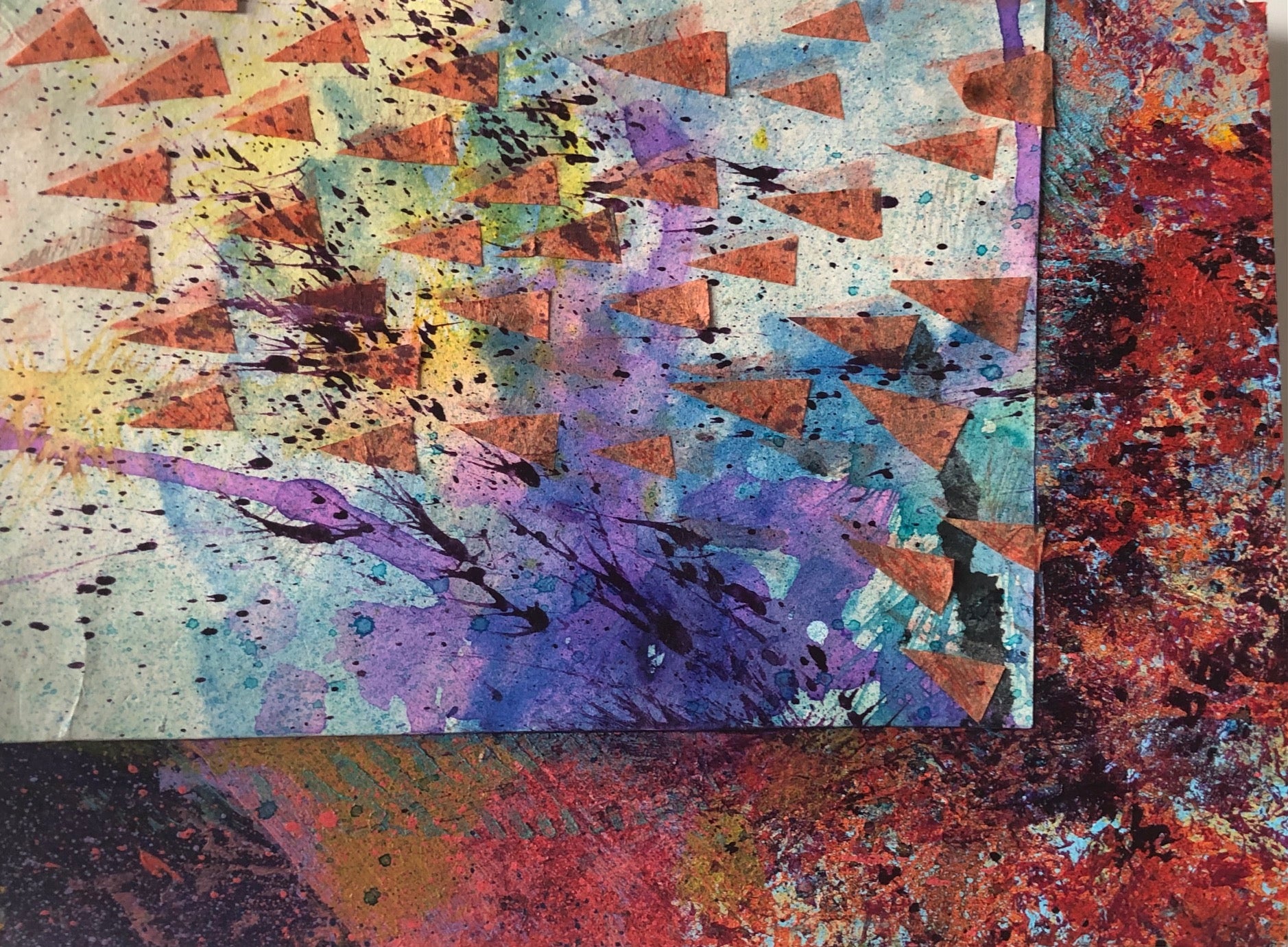 Claudia "Aziza" Giibson-Hunter — Correspondances #1 — original postcard artwork