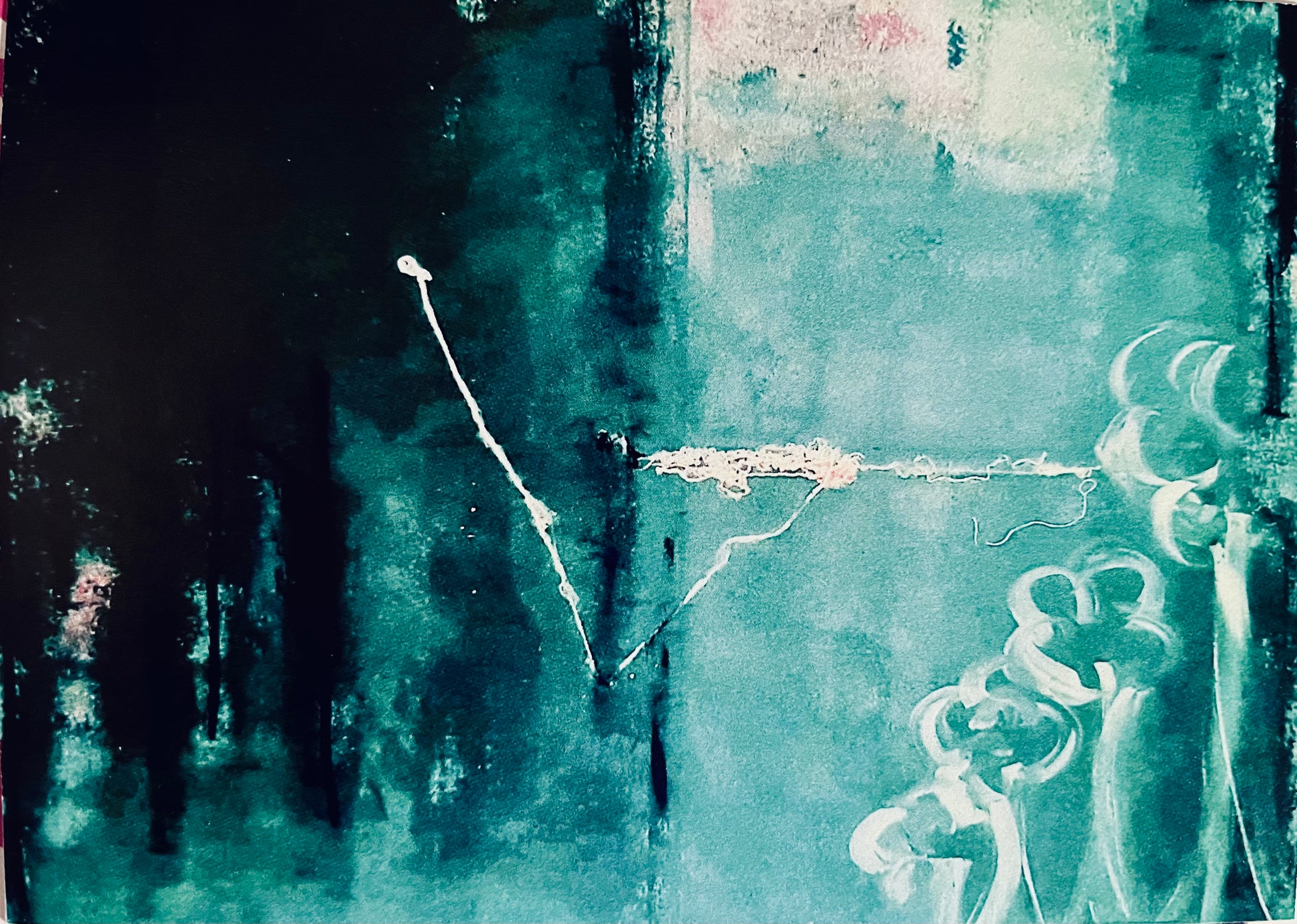 Claudia De La Hoz — Correspondances #3 — original postcard artwork