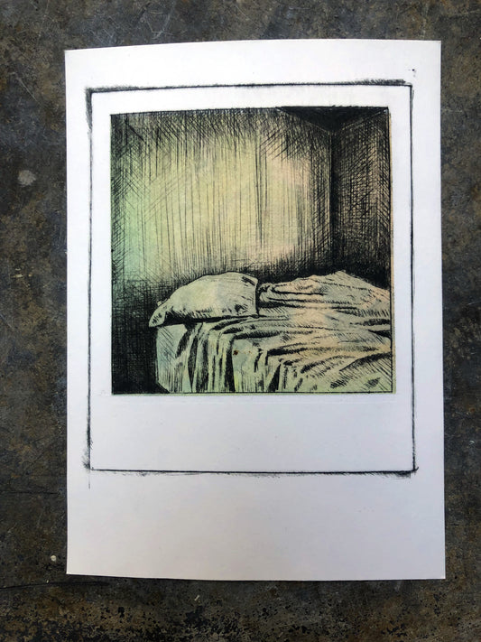 Claudia Jenatsch — Correspondances #2 — original postcard artwork