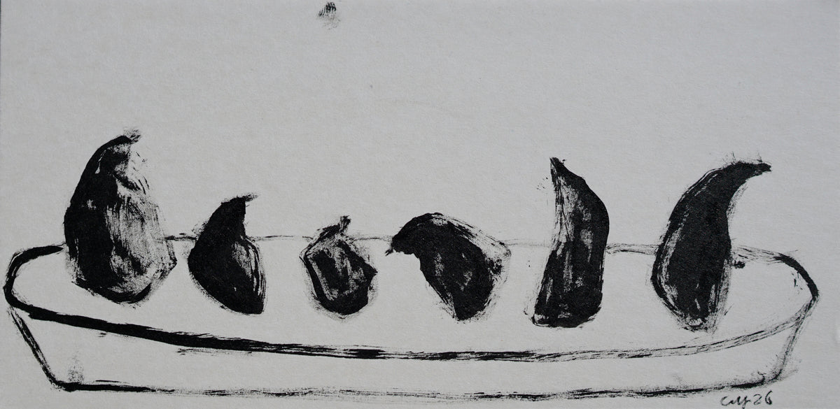 Coco Yang — Correspondances #1 — original postcard artwork