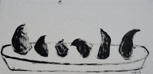 Coco Yang — Correspondances #1 — original postcard artwork