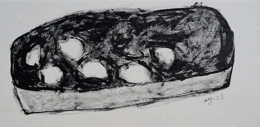 Coco Yang — Correspondances #2 — original postcard artwork