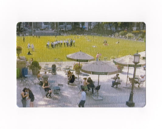 Danielle Glovin — Correspondances #1 — original postcard artwork