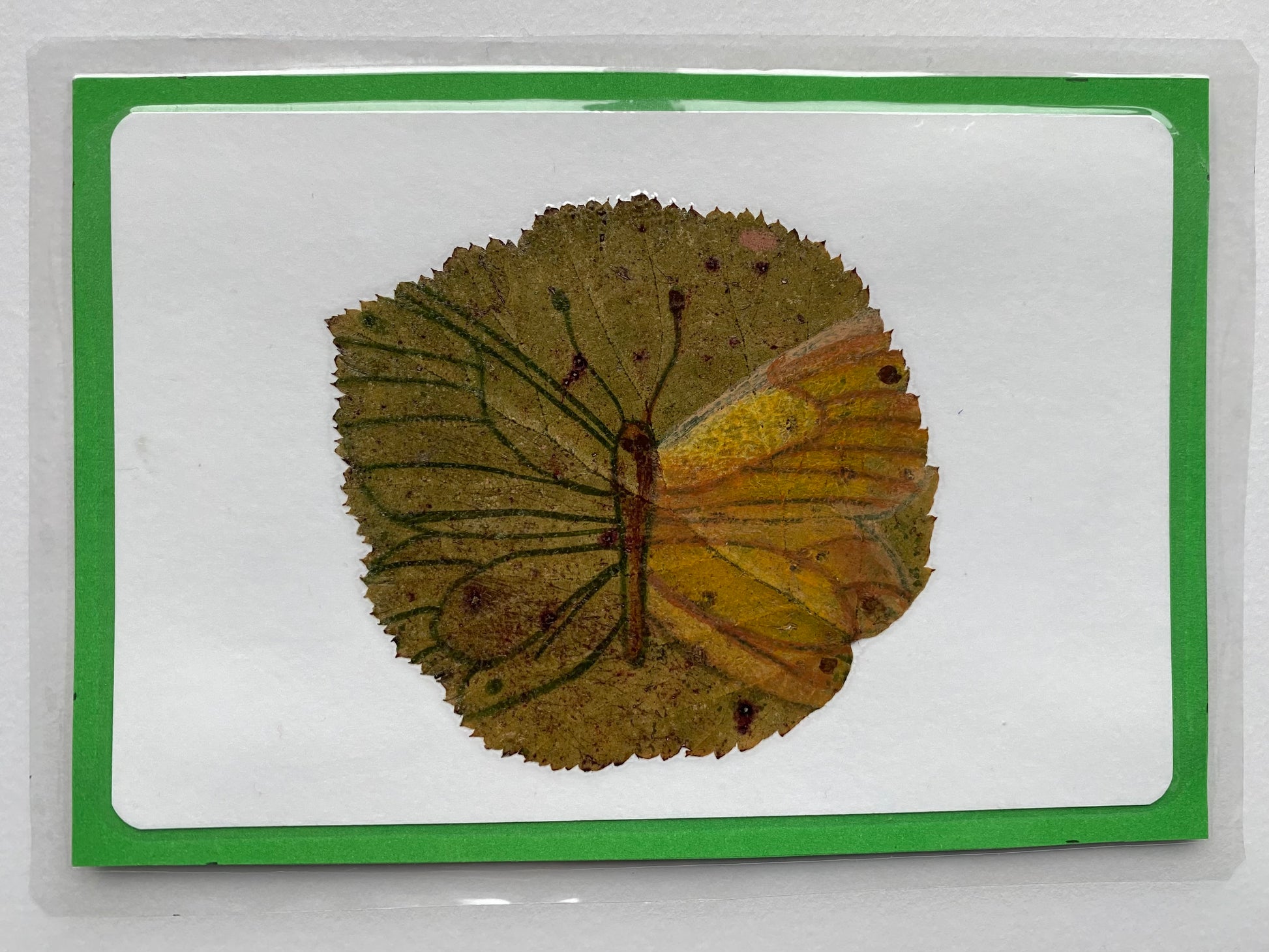 David Lowe — Correspondances #3 — original postcard artwork