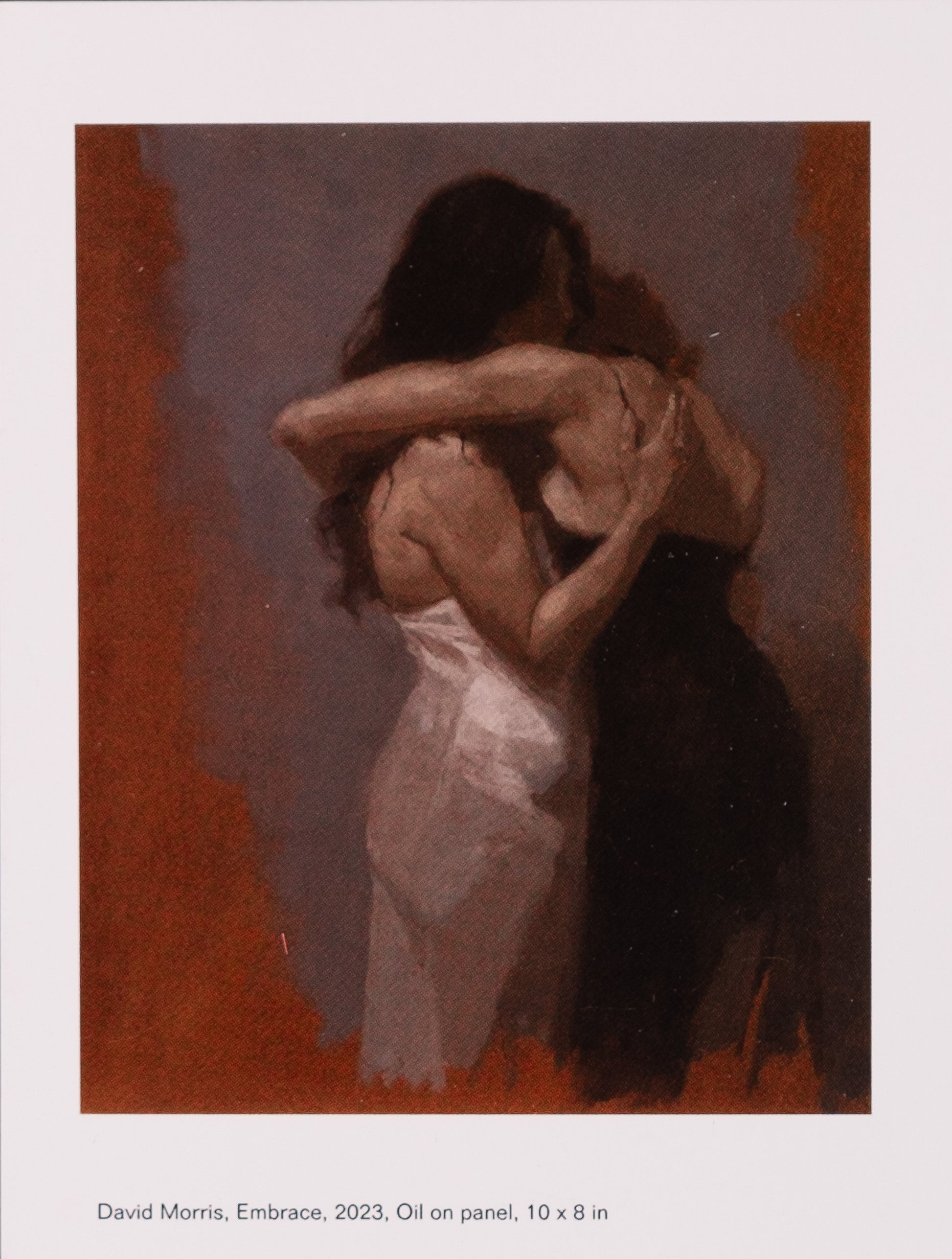 David Morris — Correspondances #1 — original postcard artwork