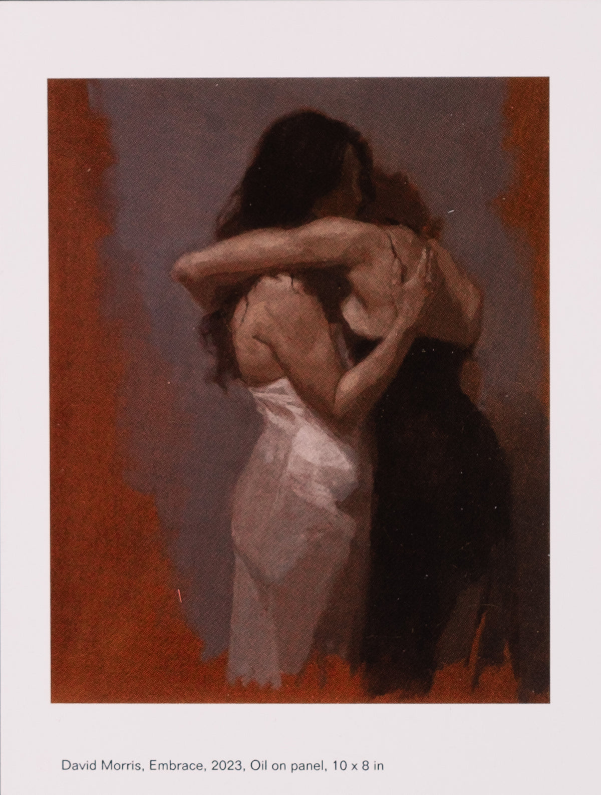 David Morris — Correspondances #1 — original postcard artwork