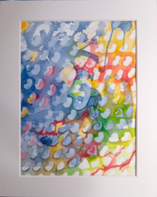 Delphine Collot — Correspondances #3 — original postcard artwork