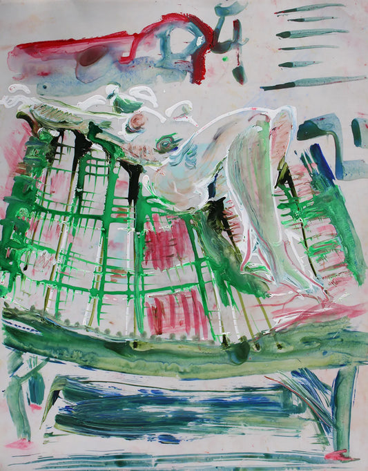 Diane Ponder — Correspondances #3 — original postcard artwork