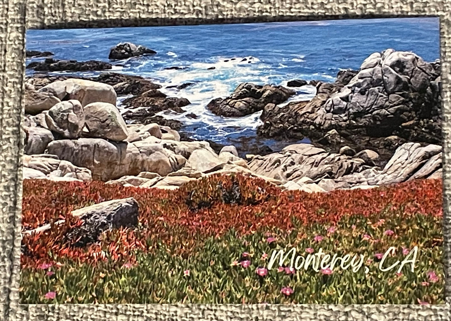 Dina Kharag — Correspondances #1 — original postcard artwork