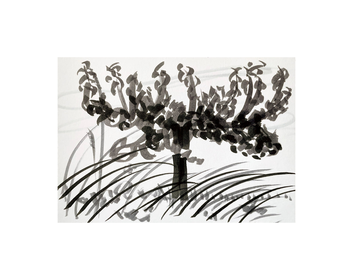 Doreen Wittenbols — Correspondances #2 — original postcard artwork