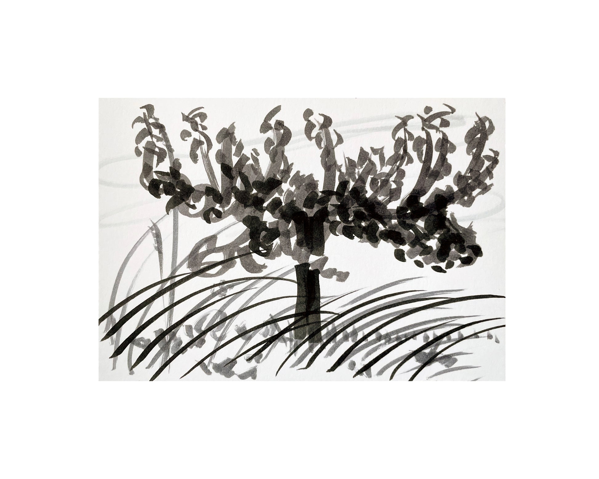 Doreen Wittenbols — Correspondances #2 — original postcard artwork