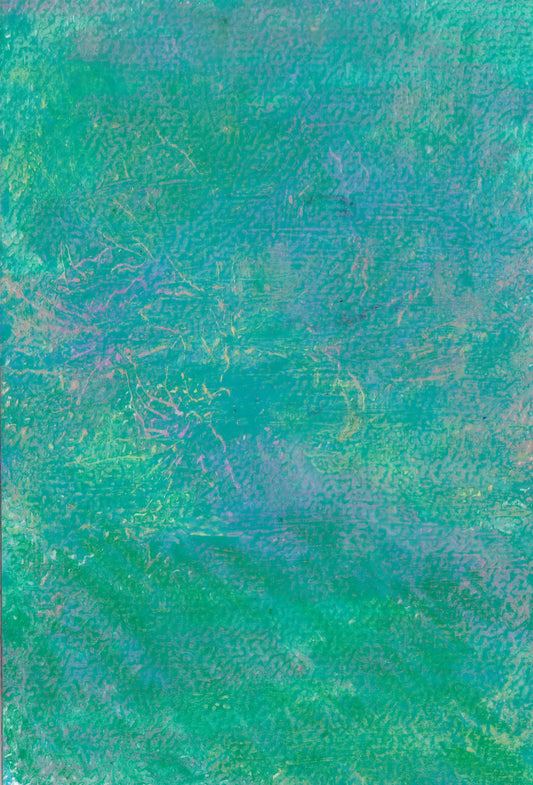 Eimi Lucia Patino Nonaka — Correspondances #1 — original postcard artwork