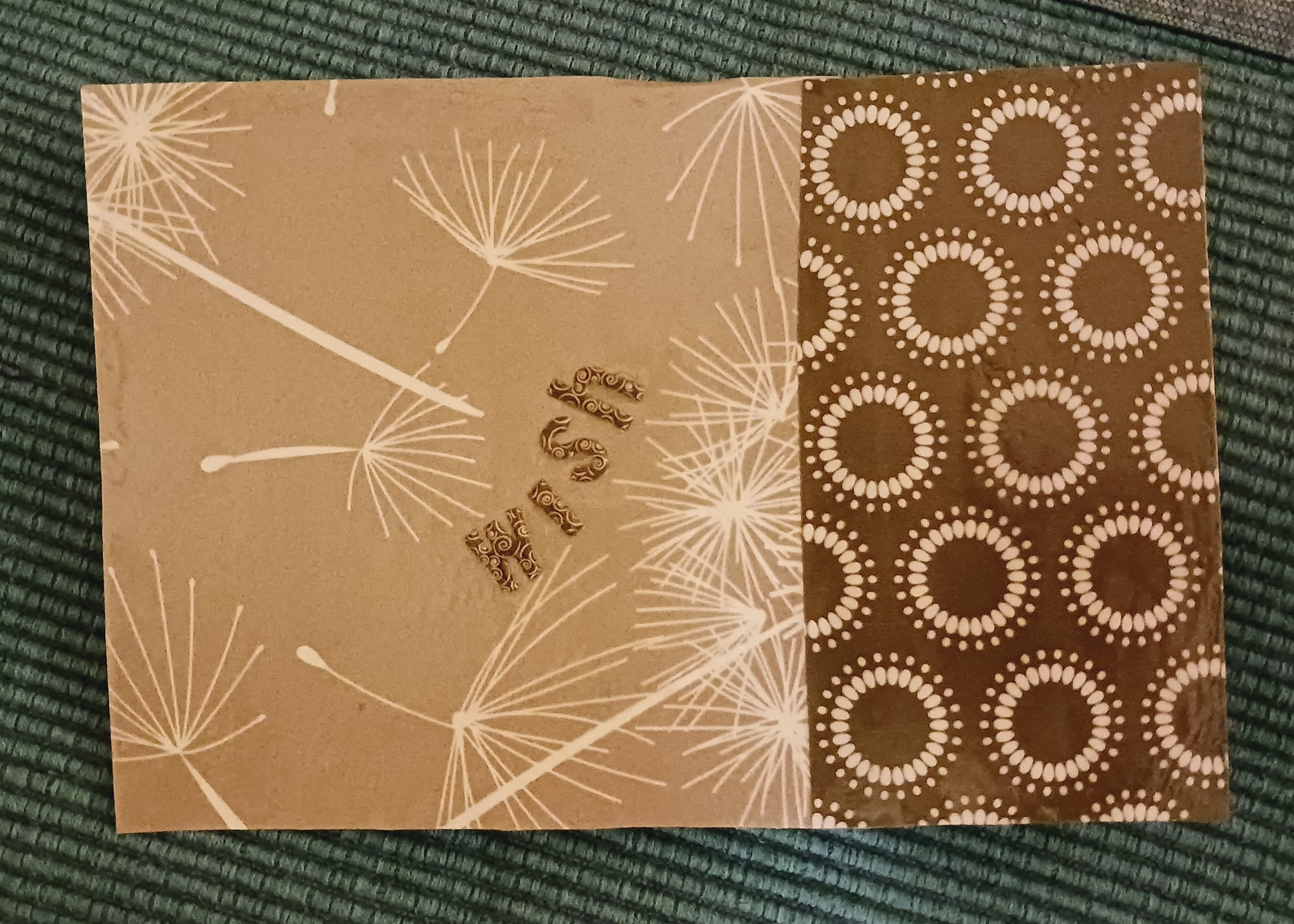 Elizabeth reynolds — Correspondances #2 — original postcard artwork