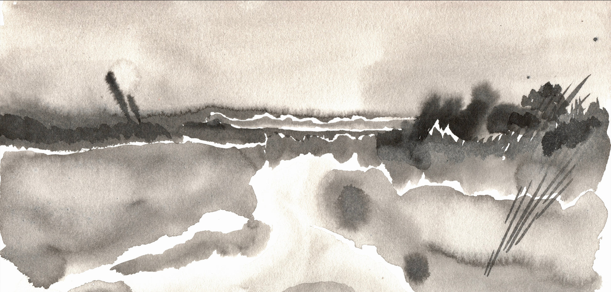 Ella Webber — Correspondances #2 — original postcard artwork