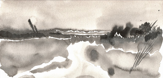 Ella Webber — Correspondances #2 — original postcard artwork