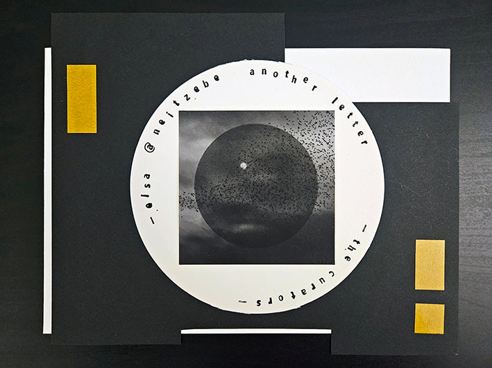 Elsa García Sánchez — Correspondances #2 — original postcard artwork