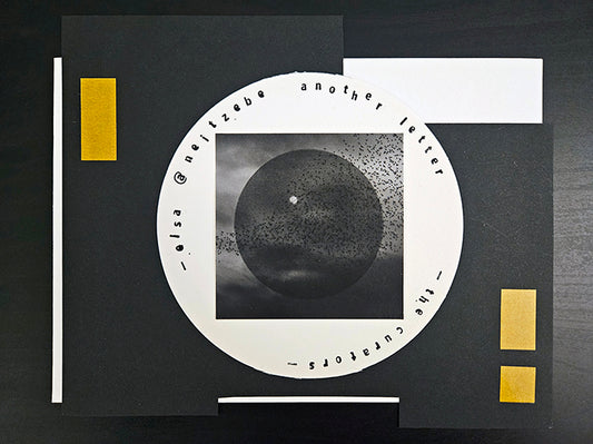 Elsa García Sánchez — Correspondances #2 — original postcard artwork