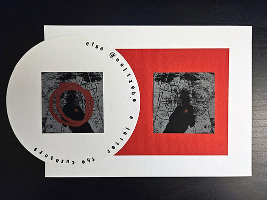 Elsa García Sánchez — Correspondances #3 — original postcard artwork