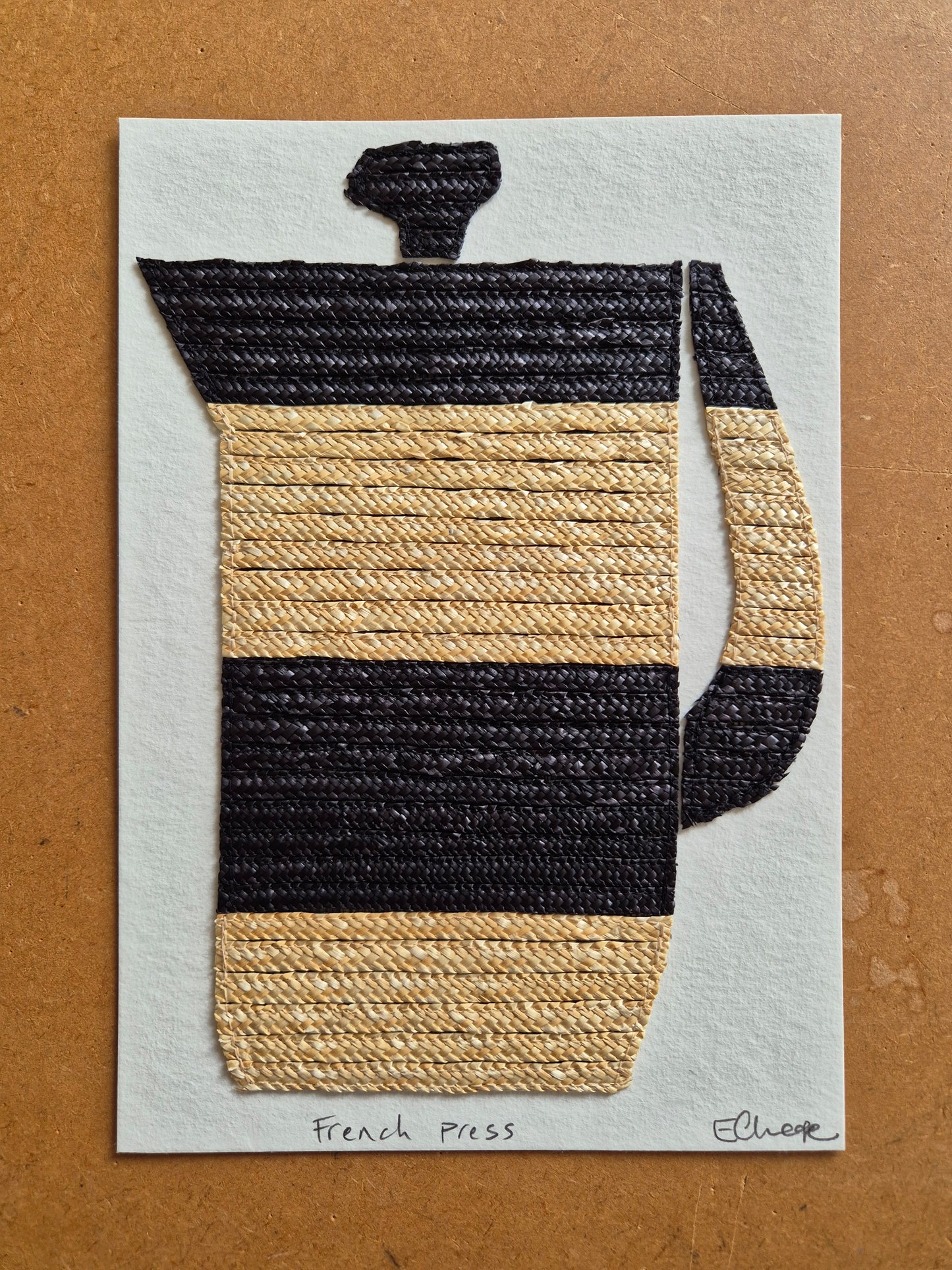 Emma Cheape — Correspondances #1 — original postcard artwork