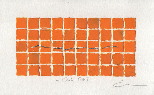 Emmanuel Monzies — Correspondances #1 — original postcard artwork