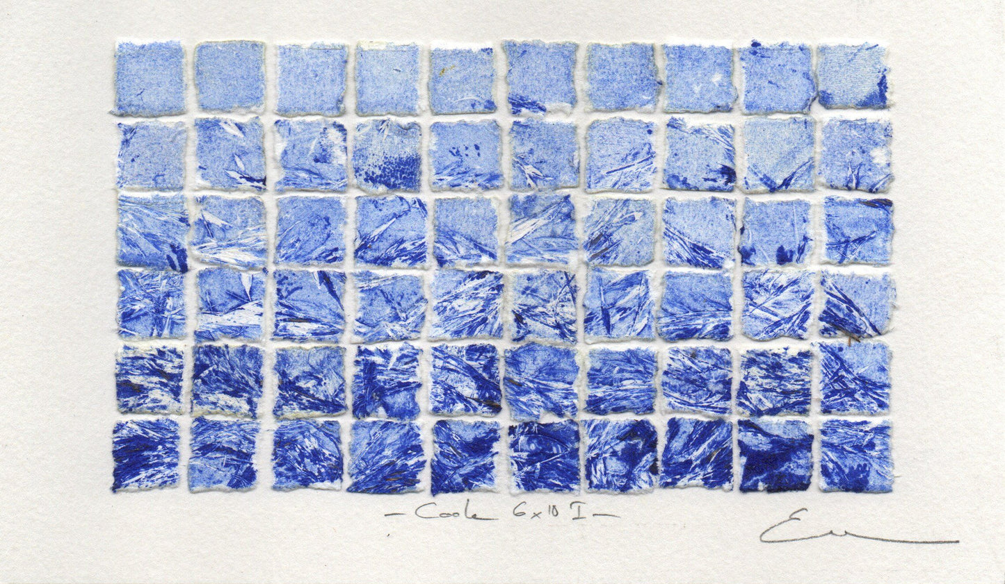 Emmanuel Monzies — Correspondances #2 — original postcard artwork