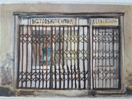 Emőke Fábián — Correspondances #3 — original postcard artwork