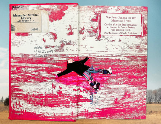 Epiphany Knedler — Correspondances #3 — original postcard artwork