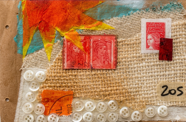 Eran Wolf — Correspondances #1 — original postcard artwork