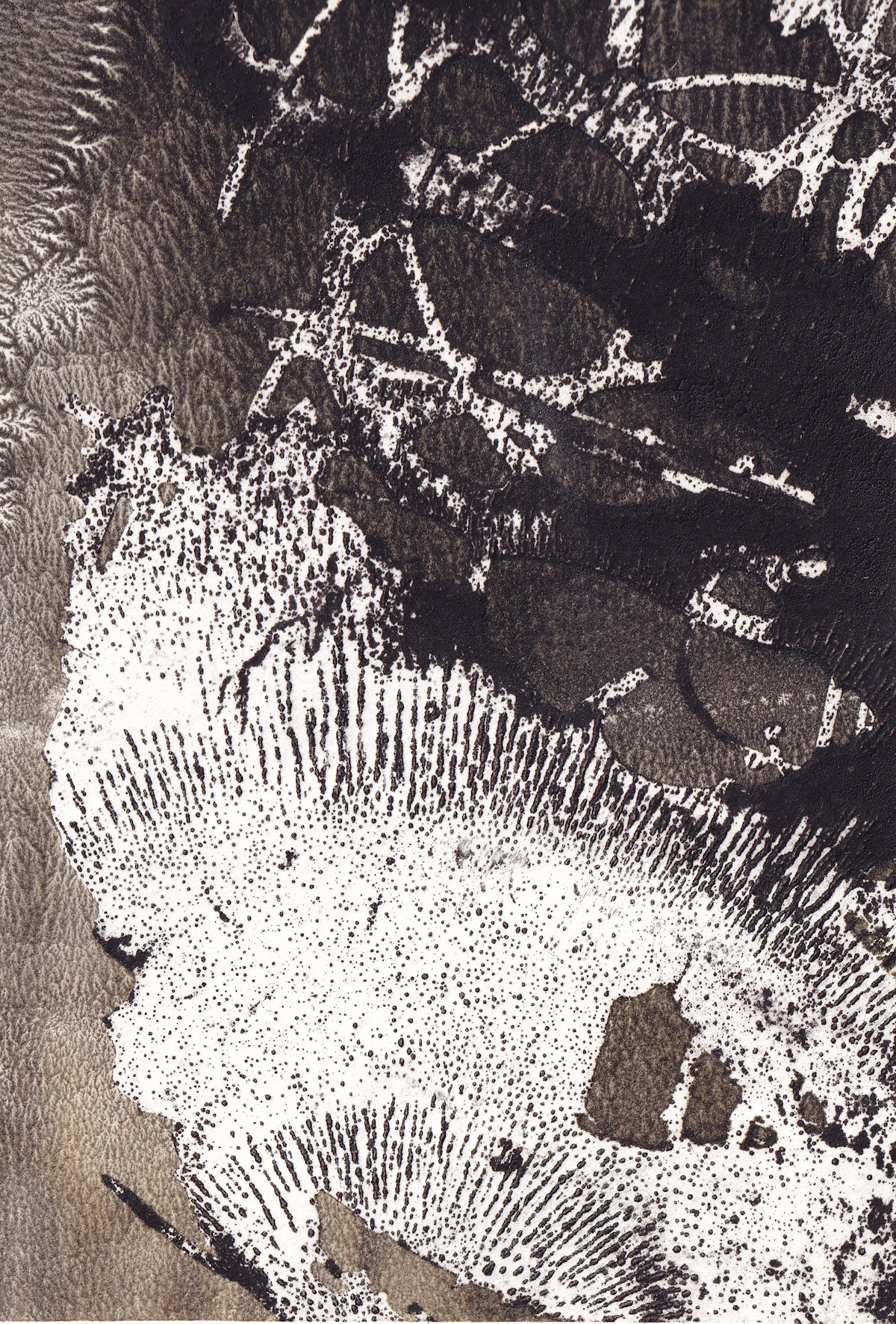 Eva Capkova — Correspondances #1 — original postcard artwork