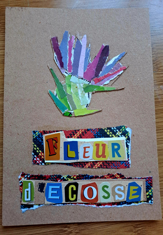 Fiona Hepburn — Correspondances #1 — original postcard artwork