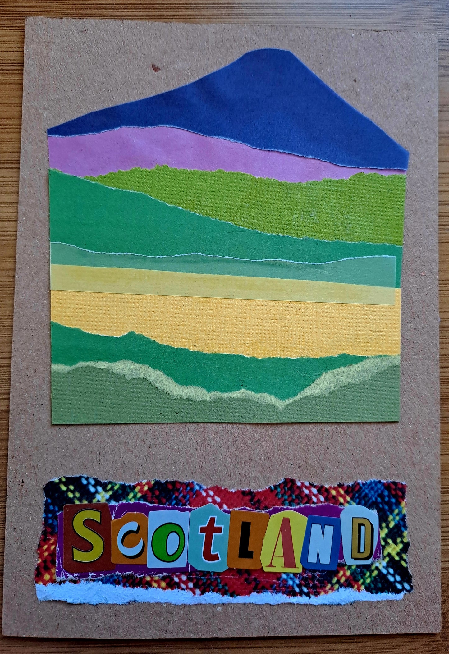 Fiona Hepburn — Correspondances #2 — original postcard artwork