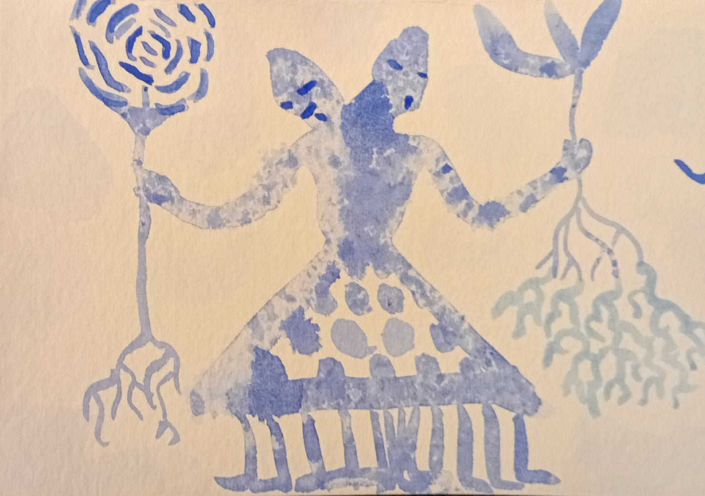 Fiona Lee Graham — Correspondances #1 — original postcard artwork