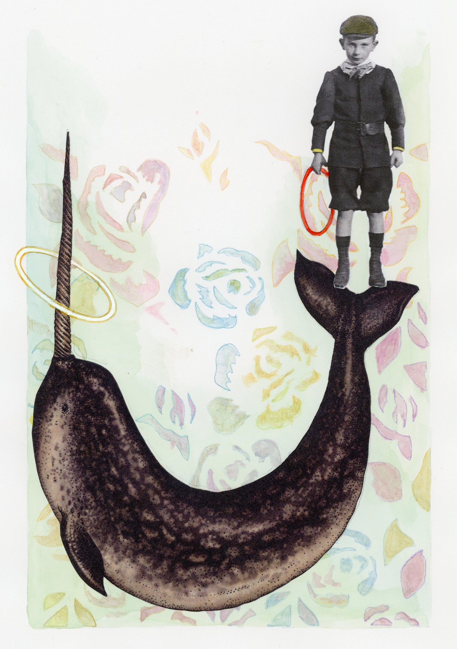 Frederique JACOB — Correspondances #2 — original postcard artwork