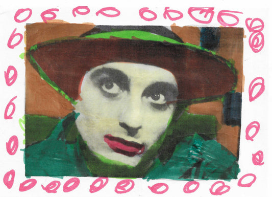 GABRIEL MARTINS — Correspondances #2 — original postcard artwork