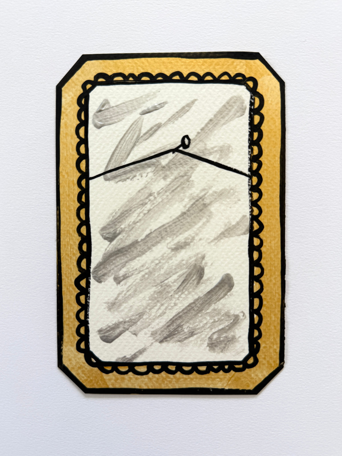Gail Rickards — Correspondances #2 — original postcard artwork