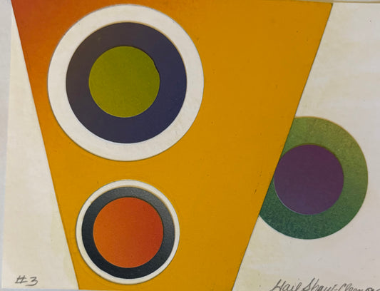 Gail Shaw-Clemons — Correspondances #3 — original postcard artwork