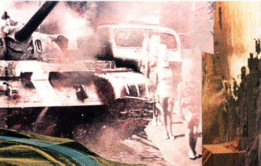 Geoff Litchfield — Correspondances #2 — original postcard artwork