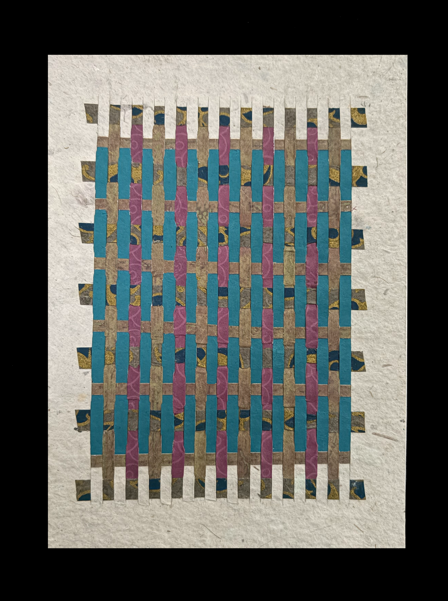 Georgie Cunningham — Correspondances #1 — original postcard artwork