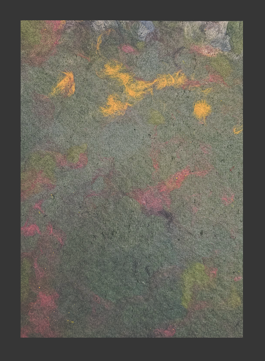 Georgie Cunningham — Correspondances #3 — original postcard artwork